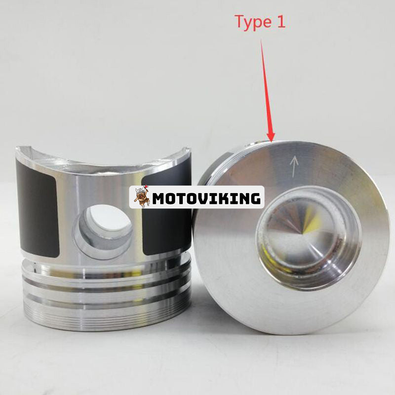Renoveringssats för Mitsubishi K4E K4E-DI motor MT23D traktor Hanix N260 N350 grävmaskin