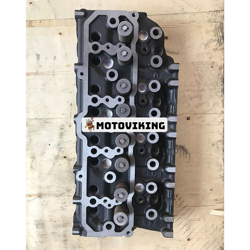 S4S komplett cylinderhuvud med ventiler för Mitsubishi gaffeltruck FD20 FD23 FD25 FD28 FD30 FD35A F18B F18C Indirekt injektion