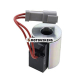 Solenoidspole 117-2911 för Caterpillar CAT Grävlastare 416C 420D 424D 426C 428C 430D 432D 436C 438C 442D 446B 446D