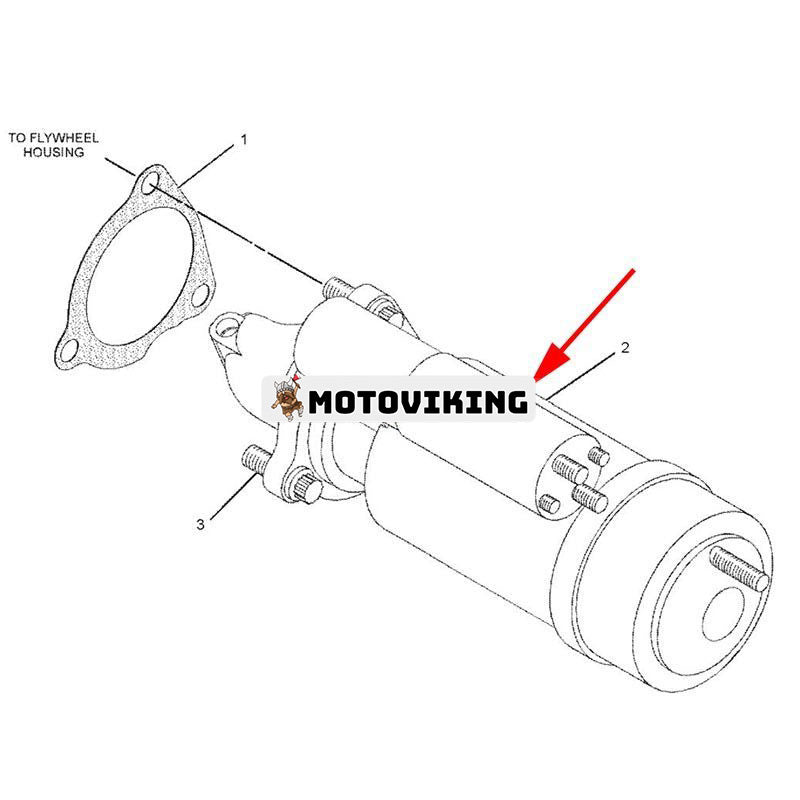 Startmotor 6V0885 för Caterpillar CAT Engine 3406B 3408 C11 Grävmaskin 365B 5110B Lastbil 773B 773D 775D 775E