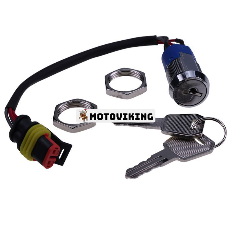 Startnyckel 1220-520002-AC för Big Joe Forklift E30 EZ30 S22 Palltruck EPT20-ET ES10-10ES ES15-15ES