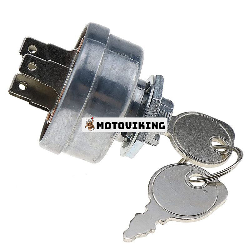 Startströmbrytare med 2 nycklar MU092377 430-161 33-392 97645 för Murray Oregon Briggs & Stratton 5411H 5412H