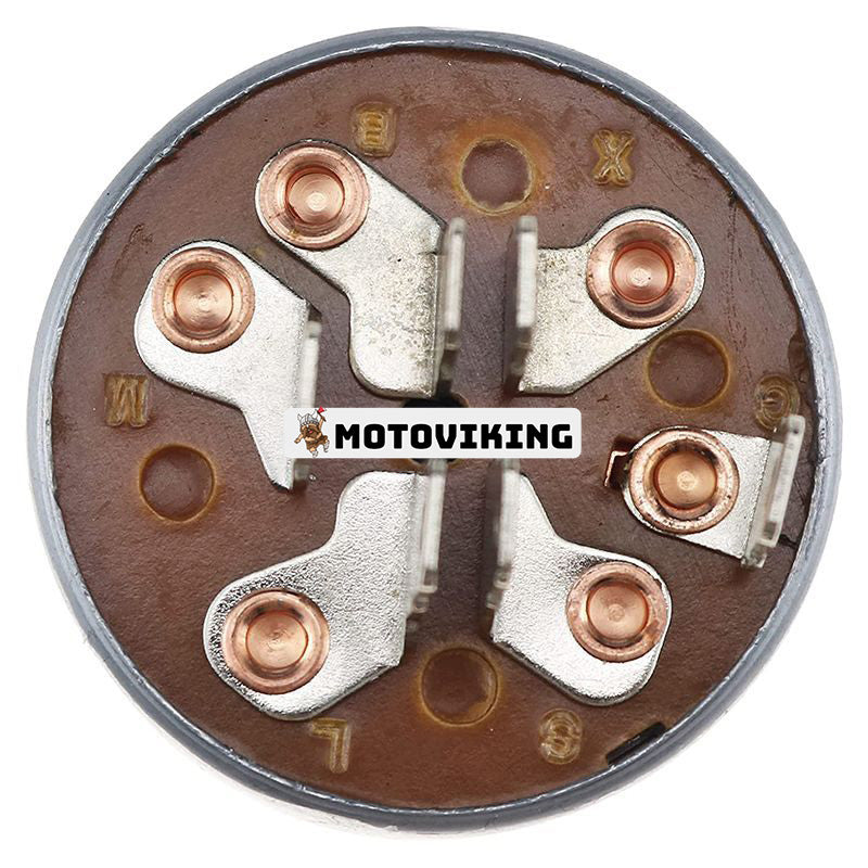 Startströmbrytare med 2 nycklar MU092377 430-161 33-392 97645 för Murray Oregon Briggs & Stratton 5411H 5412H