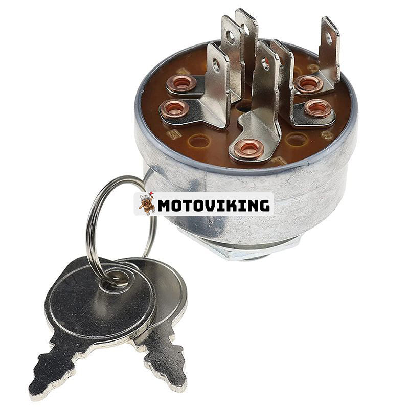 Startströmbrytare med 2 nycklar MU092377 430-161 33-392 97645 för Murray Oregon Briggs & Stratton 5411H 5412H