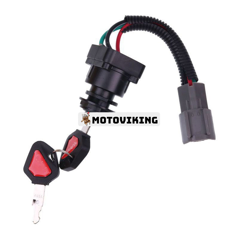 Startströmställare med nycklar 32771-31822 för Kubota Grävlastare L39 L45 L47 L48 M59 M62