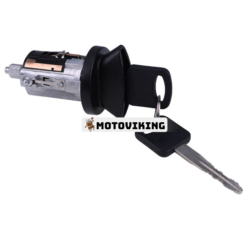 Svart ram Tändlåscylinder med nyckel 1L3Z11582A för Ford Mercury Lincoln Pickup