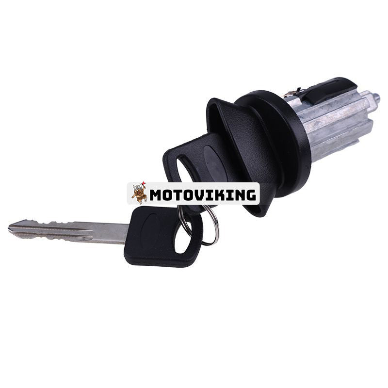 Svart ram Tändlåscylinder med nyckel 1L3Z11582A för Ford Mercury Lincoln Pickup