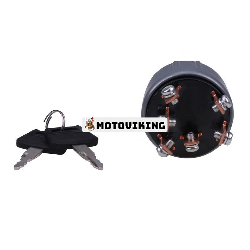 Tändningslås med 2 nycklar för Hitachi EX30-2 EX45-2 Sumitomo SH120-2 SH60-2 grävmaskin