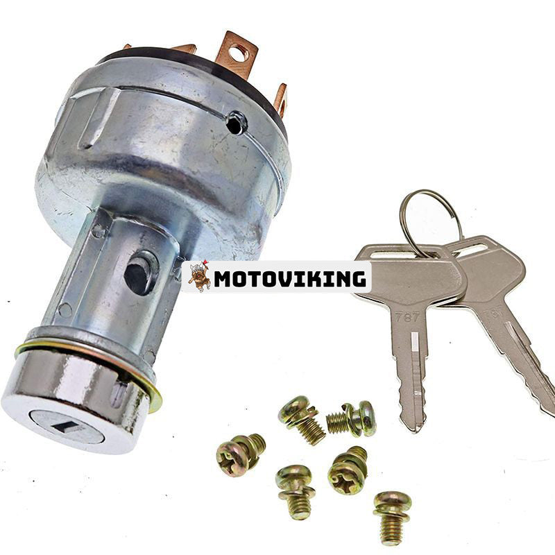 Tändningsstartbrytare 08086-10000 med nycklar till John Deere traktor 650 750 850 900HC 950 1050 1250 1450 1650