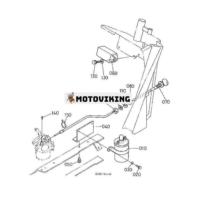 Tändspole 12581-68900 för Kubota Engine DF752 WG750 Traktor G2000 G2000-S G2460G GT1050