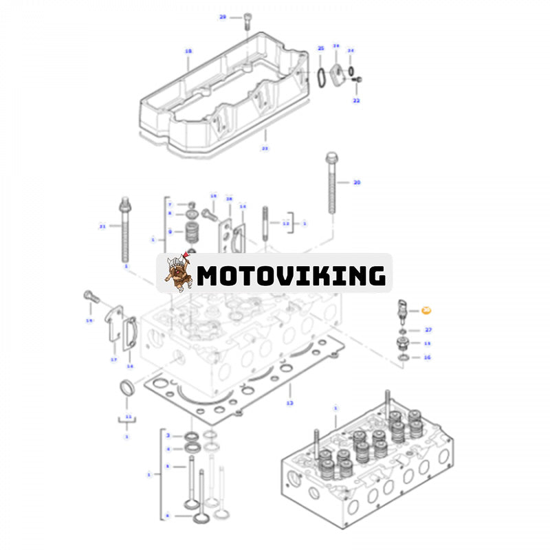Temperatursensor V836667732 för Massey Ferguson 4608 4609 4610 5475 8S.205 8S.225 8S.245 8S.265 9520 9530 9540 9545