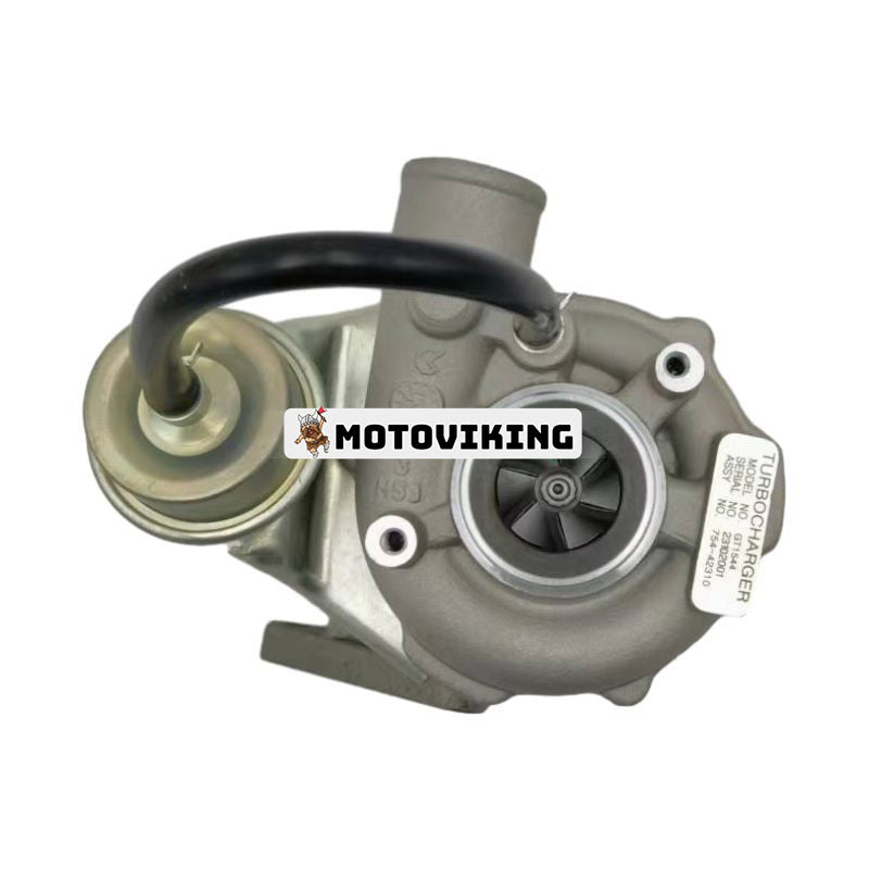Turbo GT1544 Turboladdare 754-42310 för Lister Petter Engine LPWT4 ALPHA 1,8L