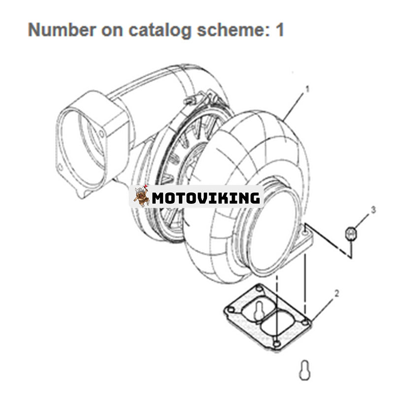 Turbo TD09 Turboladdare 49132-00020 4P6507 7E7987 för Caterpillar CAT Engine 3406 Lastare 980F