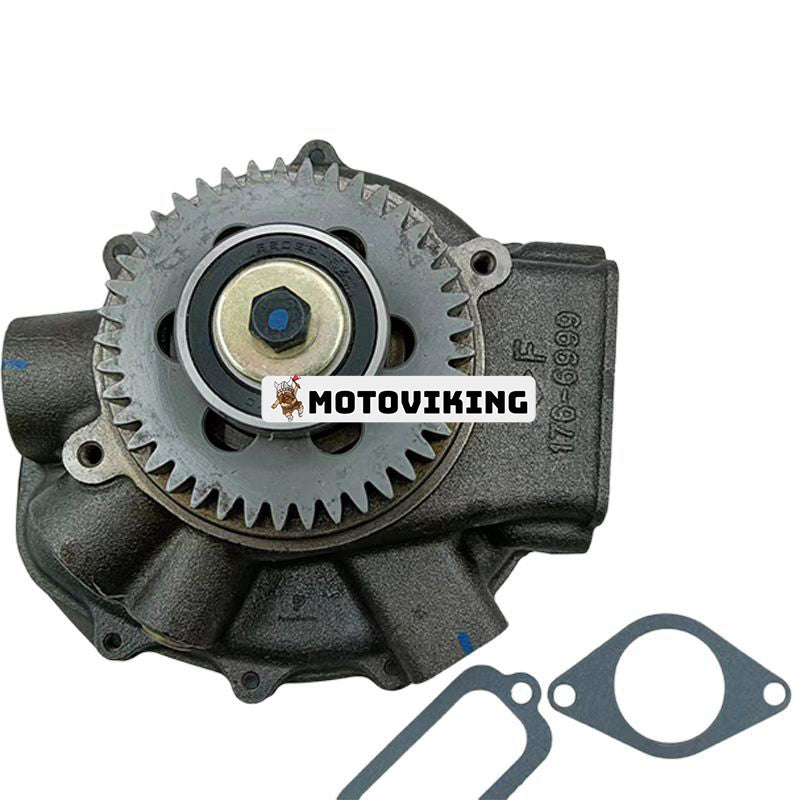 Vattenpump 176-7000 för Caterpillar CAT 3176C 3196 C-10 C-12 Motor 345B 365B 814F 815F W345B II