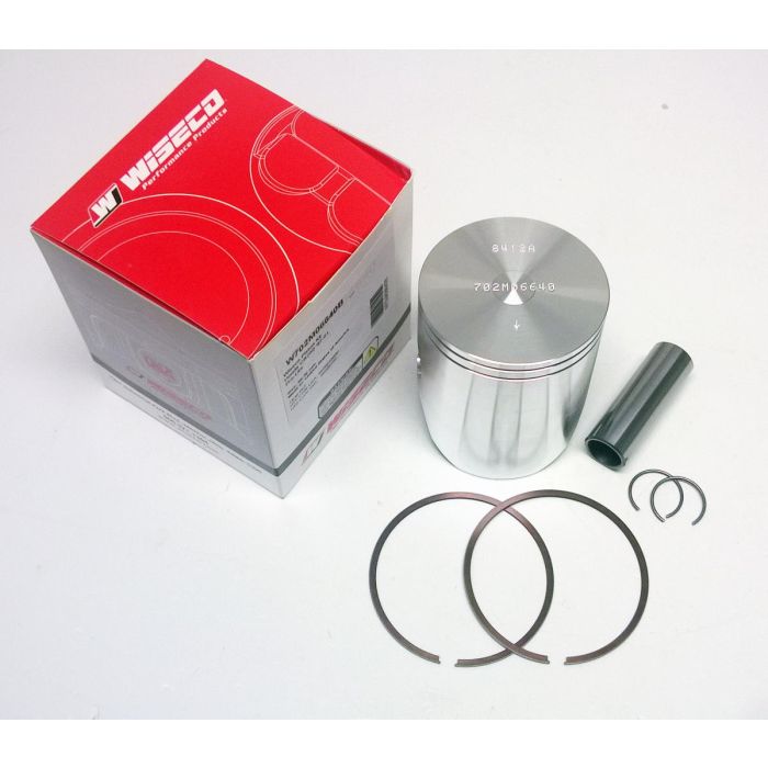 Piston Kit 95-01 Cr250 6640 A Pro-Lite Flat Top 2-Ring 702M06640A Wiseco