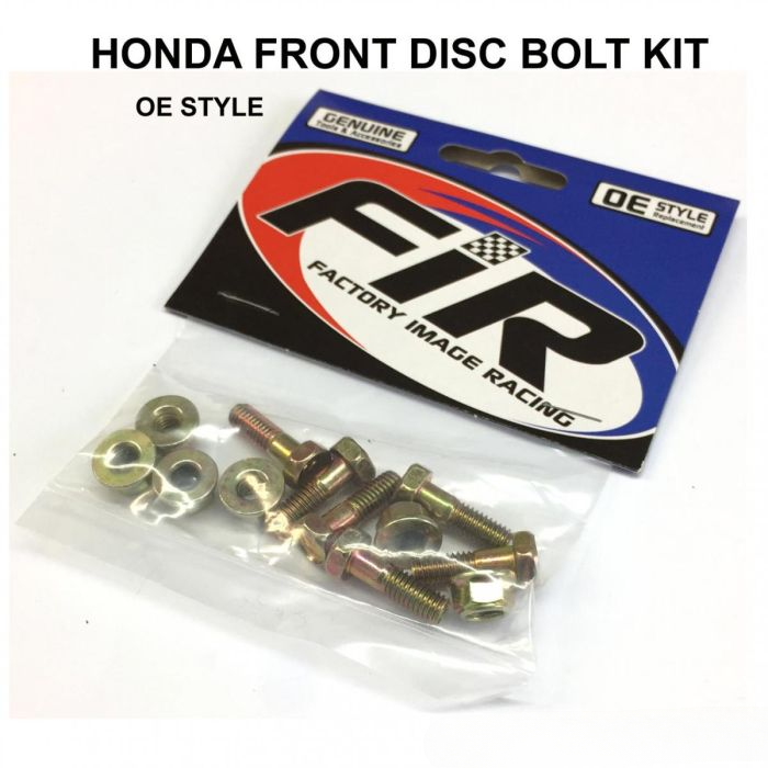 Bolt Disc Honda Front Kit/6