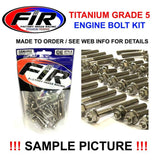 Motorbolt Kit Ktm 450/525 Kit Storlek 53 Bolter !!! Gjort På Beställning!!! Titanium Bolt Kit - Motorbultsatser - Titanium