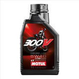 300V Fl Off Road 5W40 1 Liter Motul 450042 Box=12 Motorcykel 100 % Syntetisk