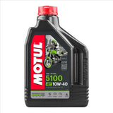 5100 10W40 4T 2 Liter Motul 450416 Box=12 Motorcykel Teknosyntes