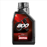 800 2T Fl Off Road 1 Liter Motul 450059 Box=12 Motorcykel 100 % Syntetisk