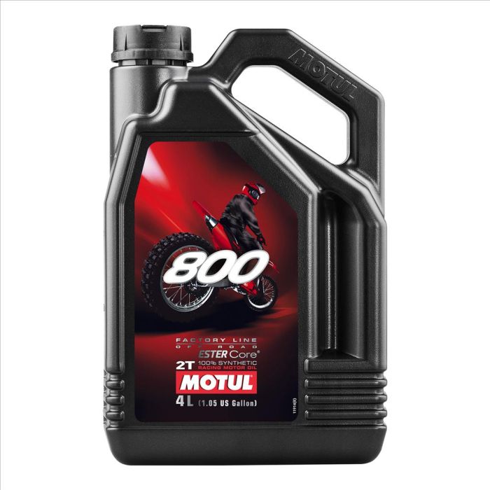 800 2T Fl Off Road 4 Liter Motul 450060 Box=4 Motorcykel 100 % Syntetisk