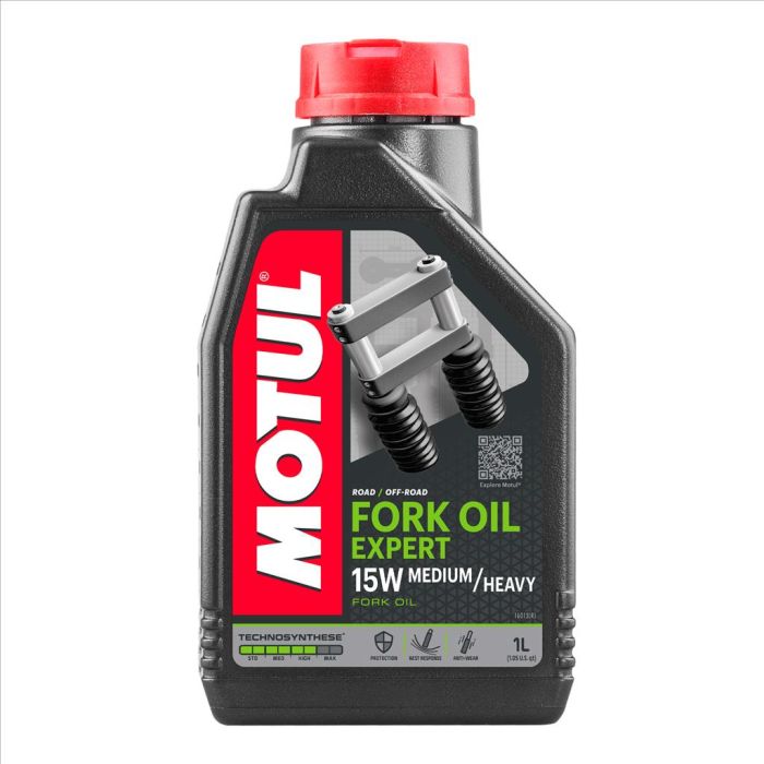 Fork Oil Exp M/H 15W 1 Liter Motul 450096 Box=6 Motorcykel Technosyntes