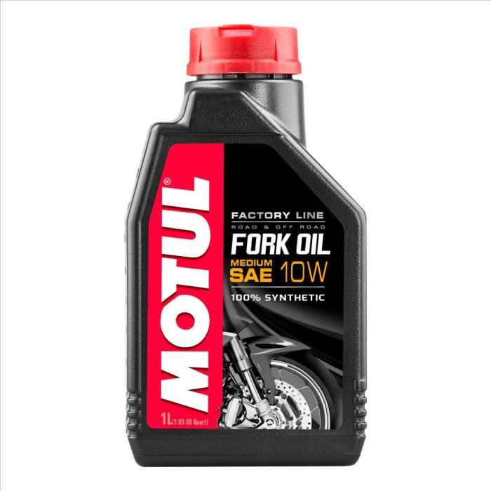 Fork Oil Fl M 10W 1 Liter Motul 450101 Box=6 Motorcykel 100 % Syntetisk