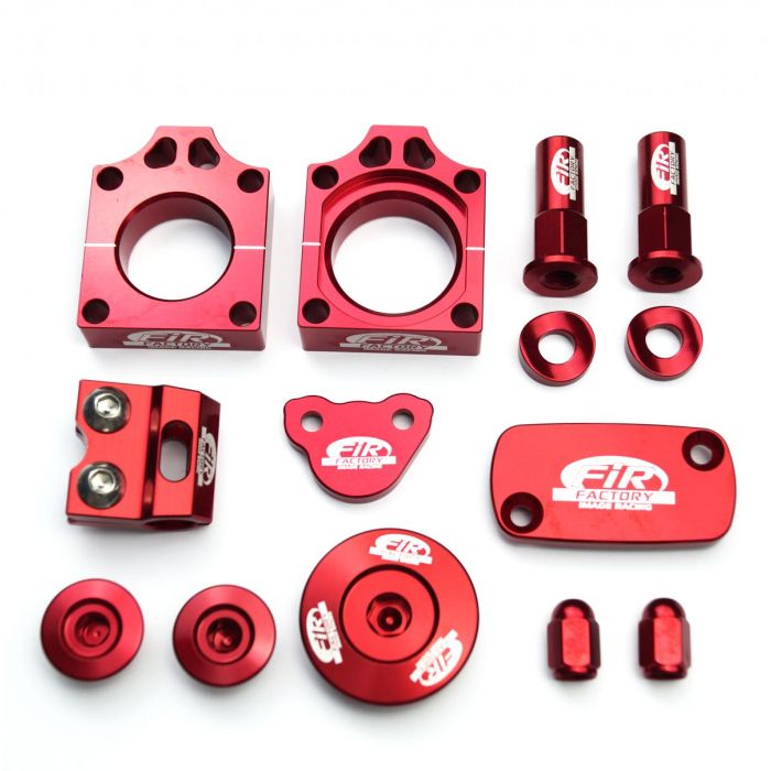 11 St Bling Kit Crf 450 Fir Cpk-103 Cnc Legering Axelblock Kappar Däckmutter