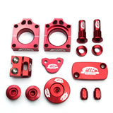 11 St Bling Kit Crf 450 Fir Cpk-103 Cnc Legering Axelblock Kappar Däckmutter