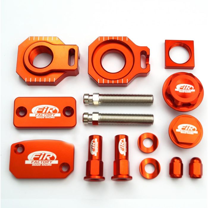 Pc Bling Kit Ktm Sx Sxf Fir Cpk-513 Cnc Alloy Axle Block Caps Tire Mutter