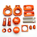 Pc Bling Kit Ktm Husqvarna Fir Cpk-511 Cnc Alloy Axle Block Caps Tire Mutter