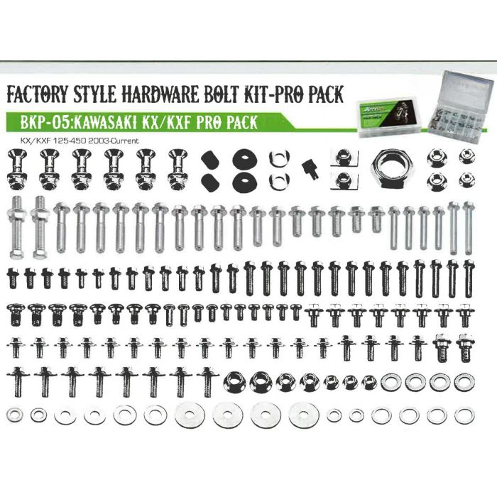 Bolt Kit Factory Kawasaki Styl Pro Pack Bkp-05