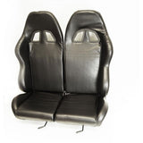 Buggy Go Kart Seat Twin Universal Bucket Seat Med Skänor