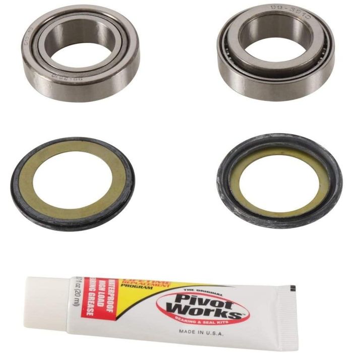 Styrlagers- & Tätningssats Pivot Fungerar Pwssk-H26-000 Honda Crf250R 18-20 53214-Kz3-861 53214-Kz4-701 91015-Kz4-701