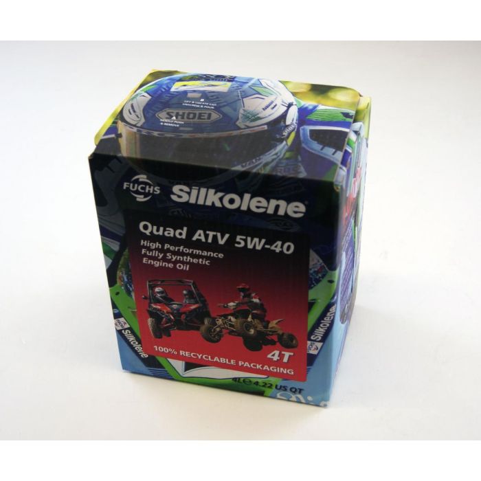 4Lt Quad Atv 5/40Wt Silkolene Cube 601451904 602013781