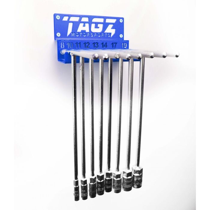 Tagz Organizer T-Bar Rack Blå Passar Upp Till 8 T-Bar