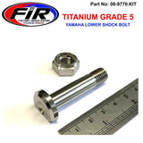 Gr5 Yamaha Shock Bolt Kit 2002>2021 Yz Yzx Yzf Wrf 5Ny-22241-00-00 5Ny222410000 - Styrning Och Fjädring - Titanium