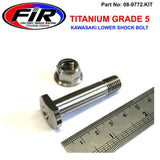 Gr5 Kawasaki Shock Bolt Kit 2006>2021 Kx Kxf Klx Kfx 92154-0512 92153-0937 - Styrning & Fjädring - Titanium