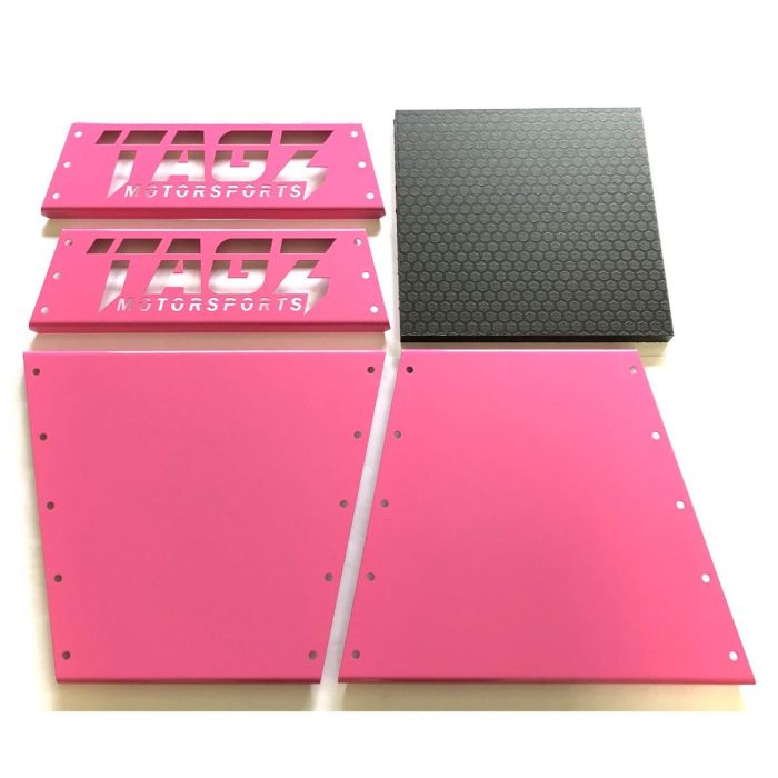 Tagz Factory Mx Ställ Panel Set Finish Gloss Rosa Ral4003