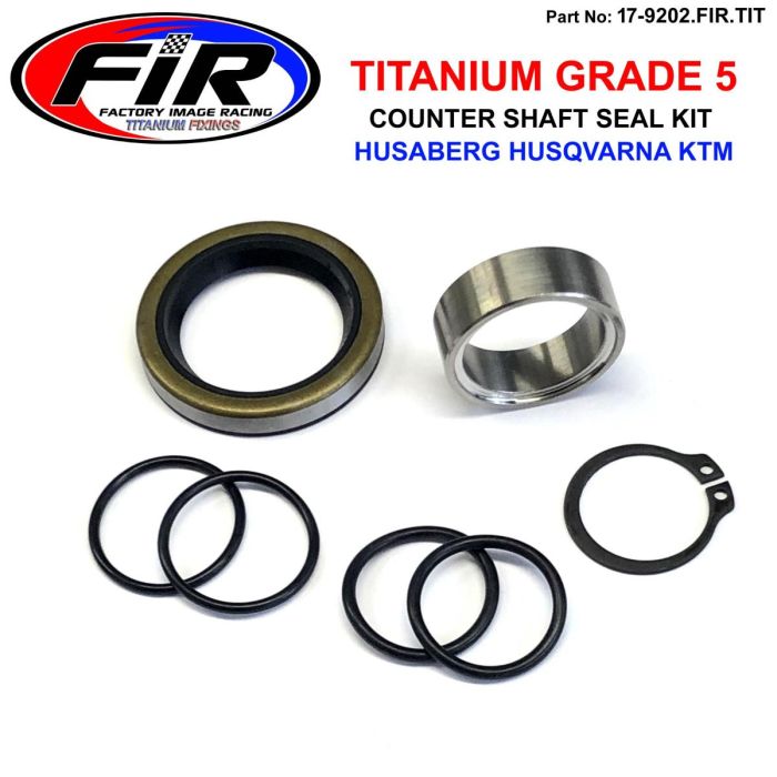 Gr5 Counter Shaft Seal Kit Ktm Factroy Image Racing / Husaberg 25X32X11Mm Titanium Bush - Kedja & Kedjehjul - Titanium