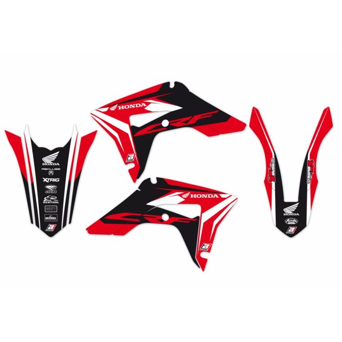 Crf450R 2021-22 Dream 4 Graphics Blackbird 2148N Decal Kit Crf450R 2021-2022