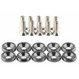 Bolt & Washer Pack-10 Titanium - Generiska Muttrar Och Bultar - Titanium