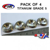 Titanium M6 Csk Washer Pk4 Titanium Grade 5 / Pack Om 4