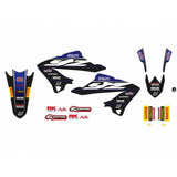 2022 Yz125/250 Replica Yamaha Factory Blackbird 2250R10 2020-21 Grafisk Kit