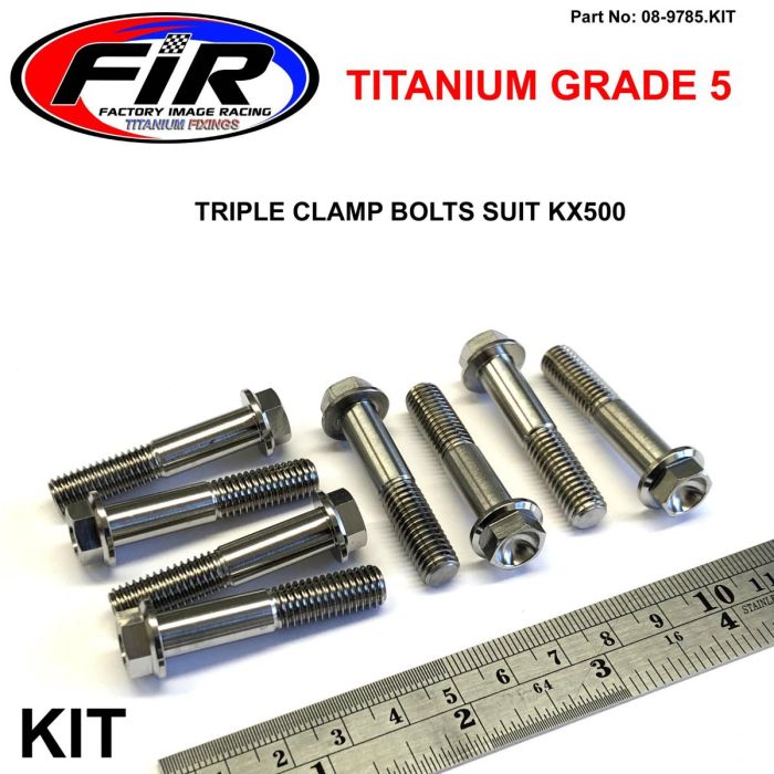 Gr5 Triple Clamp Bolts Kx500 92150-1516 M8X40Mm Antal 8 Factroy Image Racing