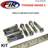 Gr5 Triple Clamp Bolts Kx500 92150-1516 M8X40Mm Antal 8 Factroy Image Racing