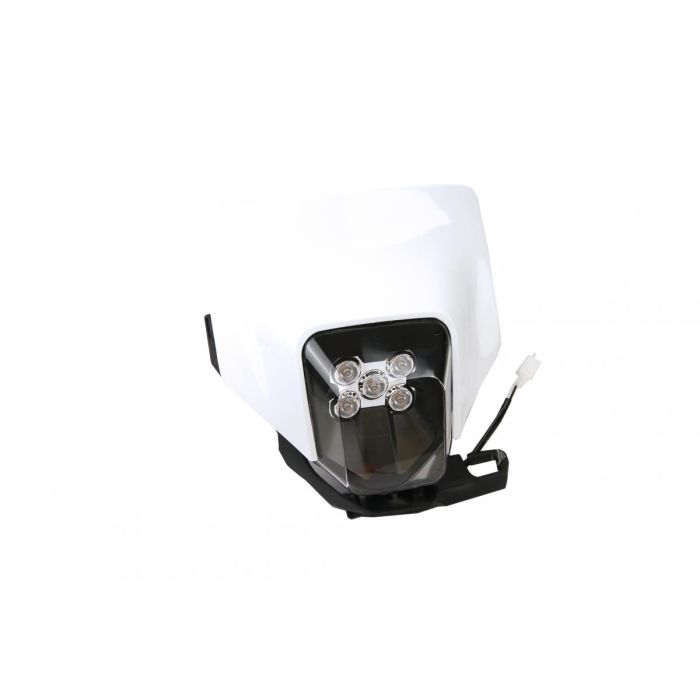 Fram Led-Stråklampa M/Cowl Husqvarna Dirt Racing White