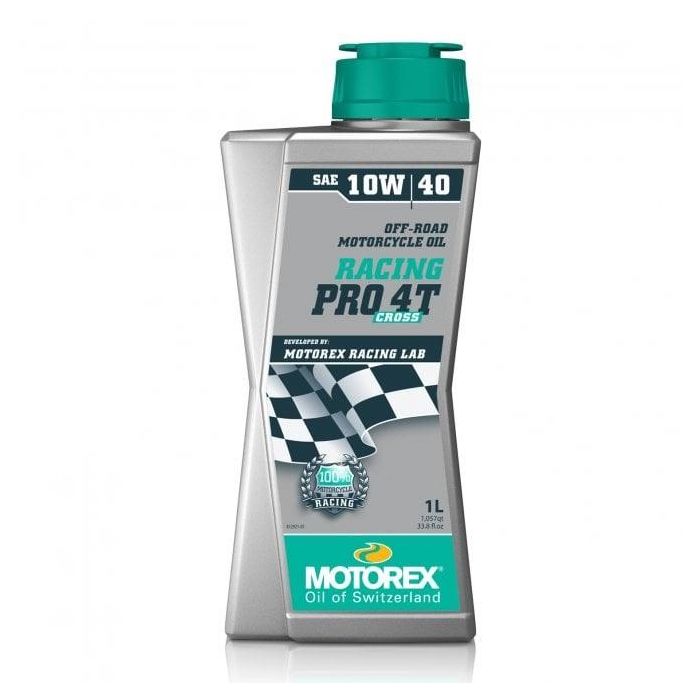 1Lt Racing Pro 4T Cross 10W/40 Motorex 7300699 Box = 10