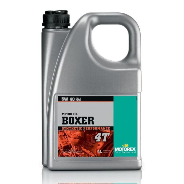 4Lt Boxer 4T Jaso 5W/40 Motorex 7301109 Box = 4