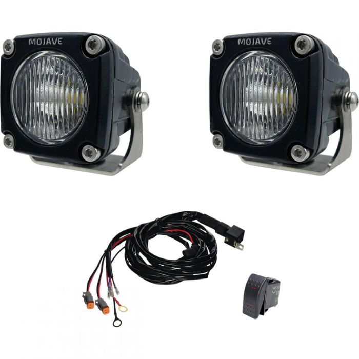 Tiger Lights - Dubbla Led Spot Light Kit 2" 12/24V Mojave Tlm2-Kit